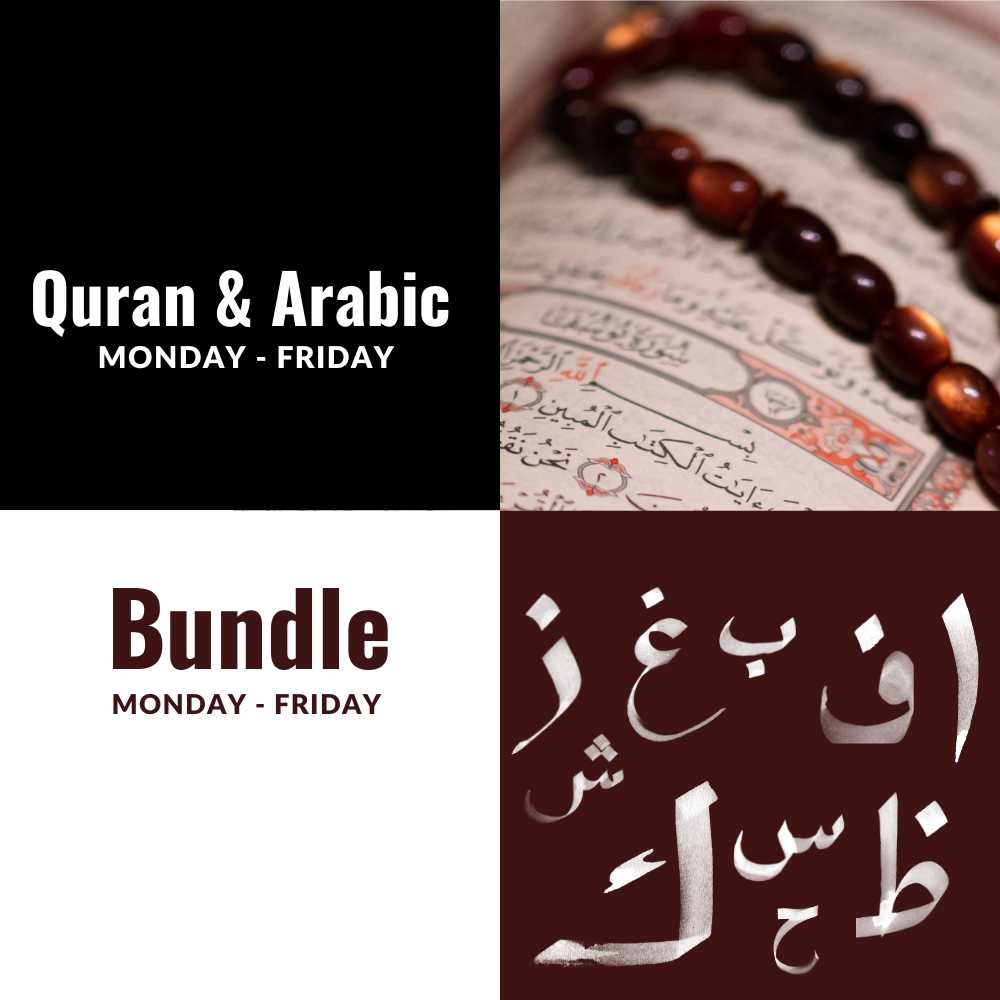 Arabic & Quran bundle – weekdays